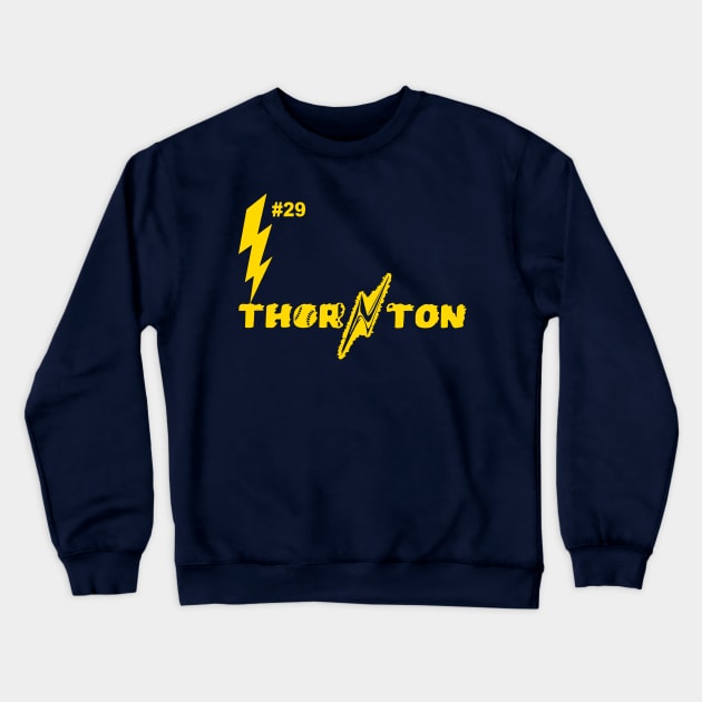 Andre Thornton Thunder Thornton Crewneck Sweatshirt by Pastime Pros